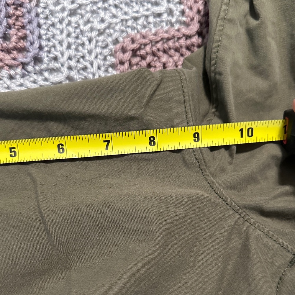 AA. Men's Sonoma Olive Green Casual Shorts - Picture 4 of 4